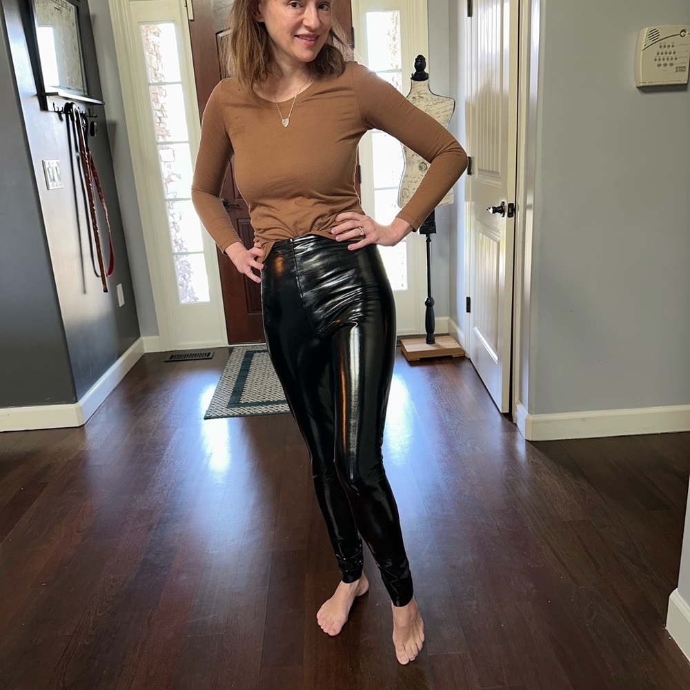 Commando The Perfect Control Liquid Leather Leggi… - image 4